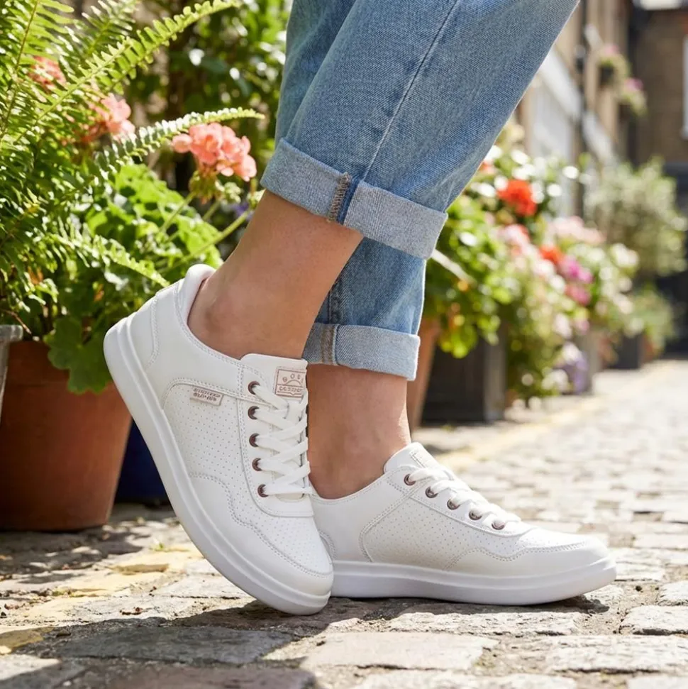 Skechers Slip-ins: BOBS D'Vine Trainers - White