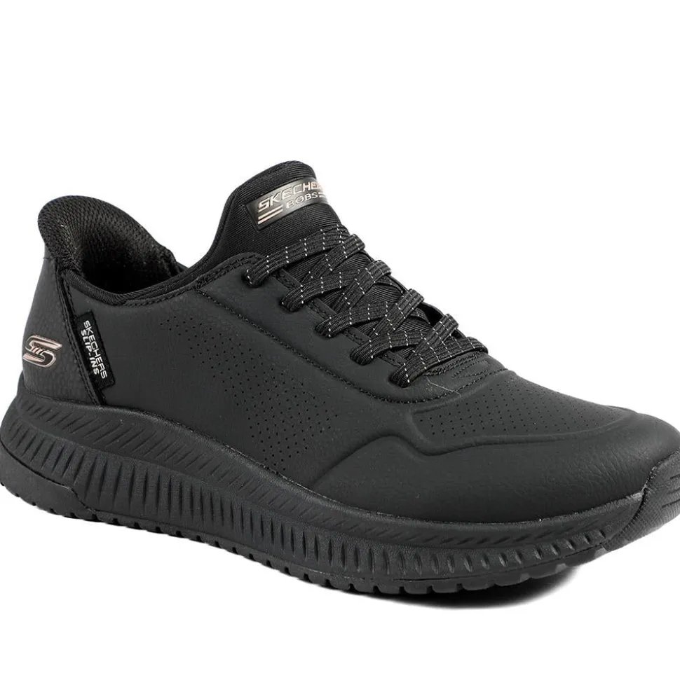 Skechers Slip-ins: BOBS Squad 4 Trainers - Black