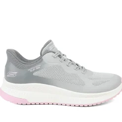 Skechers Slip-ins: BOBS Squad 4 Trainers - Grey Multi