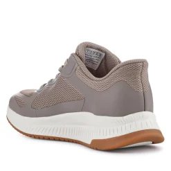 Skechers Slip-ins: BOBS Squad 4 Trainers - Taupe