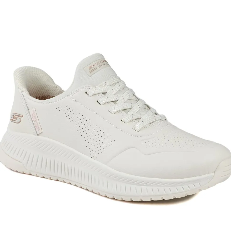 Skechers Slip-ins: BOBS Squad 4 Trainers - White