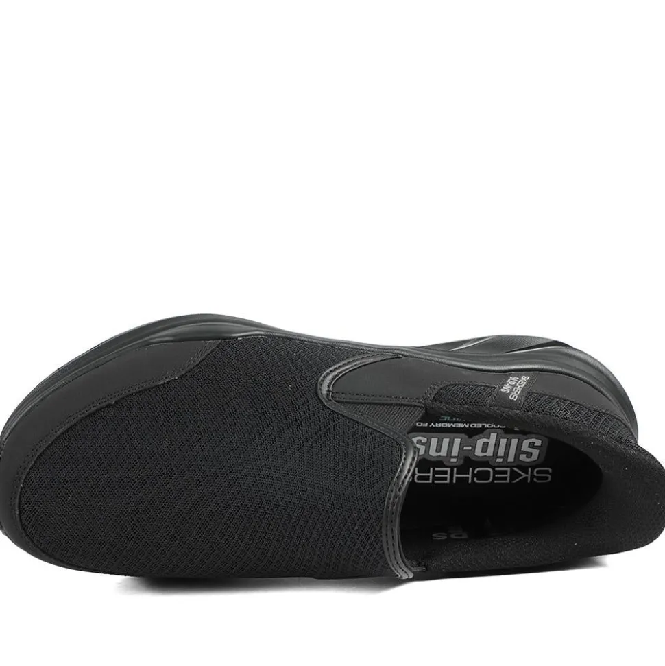 Skechers Slip-ins Equaliser 6.0 Trainers - Black-Black