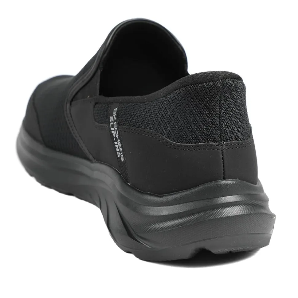 Skechers Slip-ins Equaliser 6.0 Trainers - Black-Black