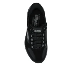 Skechers Slip-ins: Extra Wide Memory Foam Trainers - Black-Grey