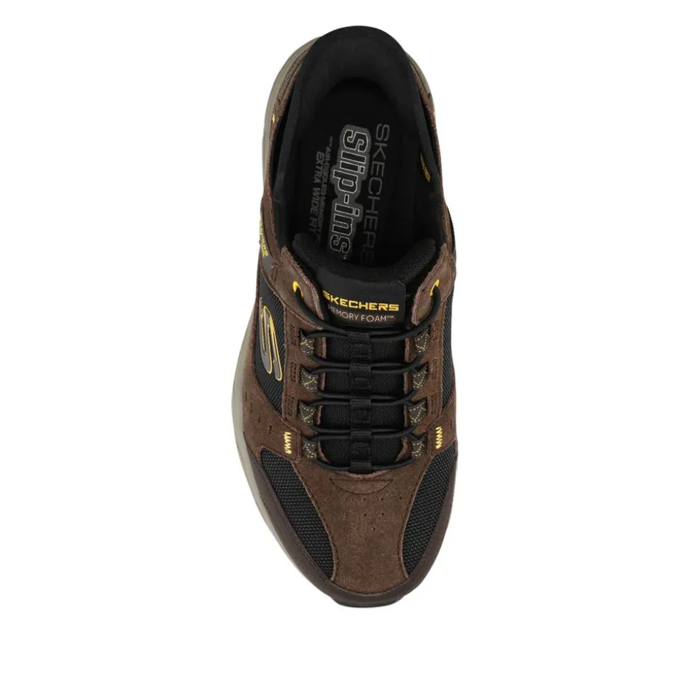 Skechers Slip-ins: Extra Wide Memory Foam Trainers - Brown