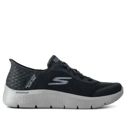 Skechers Slip Ins GO WALK FLEX - Black-Grey