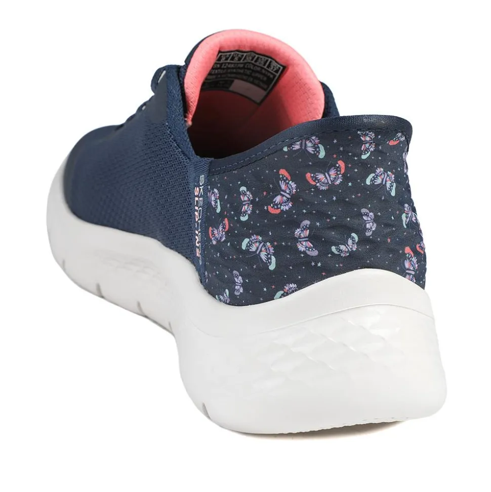 Skechers Slip-ins: Go Walk Flex Trainers - Navy