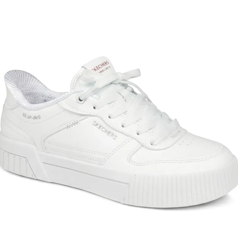 Skechers Slip-ins: Jade - Put It In Neutral - White