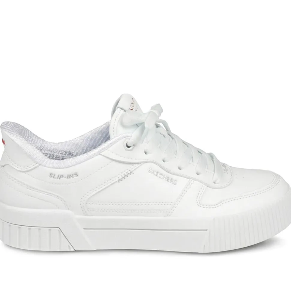 Skechers Slip-ins: Jade - Put It In Neutral - White