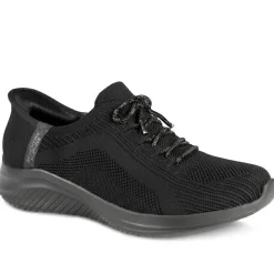 Skechers Slip-ins: Lace Up Trainers - Black