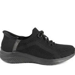 Skechers Slip-ins: Lace Up Trainers - Black
