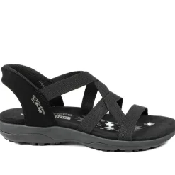 Skechers Slip-ins: Reggae Slim Sandals - Black