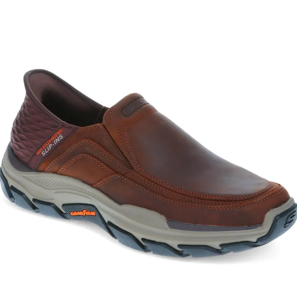 Skechers Slip-ins RF: Respected - Elgin Trainers - Brown