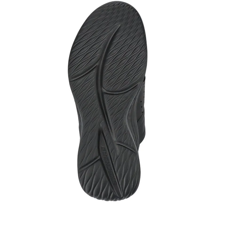 Skechers Slip-ins: Slade - Zachary Shoes - Black-Black