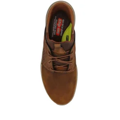Skechers Slip-ins: Slade - Zachary Shoes - Dark Brown