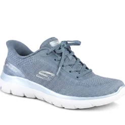 Skechers Slip-ins: Summits Lace Up Trainers - Navy