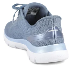 Skechers Slip-ins: Summits Lace Up Trainers - Navy
