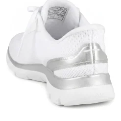 Skechers Slip-ins: Summits Lace Up Trainers - White
