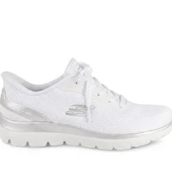 Skechers Slip-ins: Summits Lace Up Trainers - White