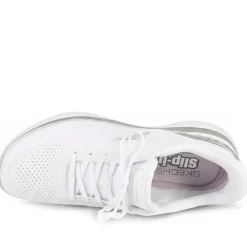 Skechers Slip-ins: Summits Lace Up Trainers - White