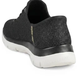 Skechers Slip-ins: Summits-Lunar Glow Trainers - Black