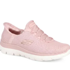 Skechers Slip-ins: Summits-Lunar Glow Trainers - Mauve