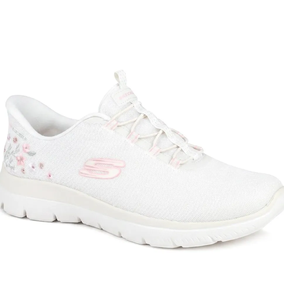 Skechers Slip-ins: Summits-Spring Blossom Trainers - Natural