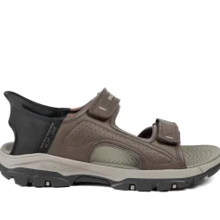 Skechers Slip-ins: Tresmen - Reece Sandals - Chocolate
