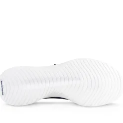Skechers Sporty Breathable Slip On Trainers - Navy