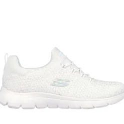 Skechers Summit - Glowing Iris Trainers - White