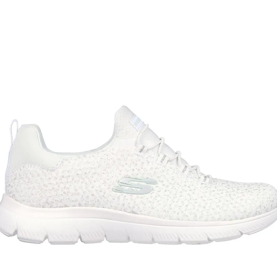 Skechers Summit - Glowing Iris Trainers - White