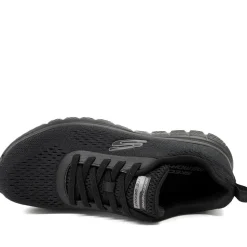 Skechers Summits Bungee Lace Trainers - Black
