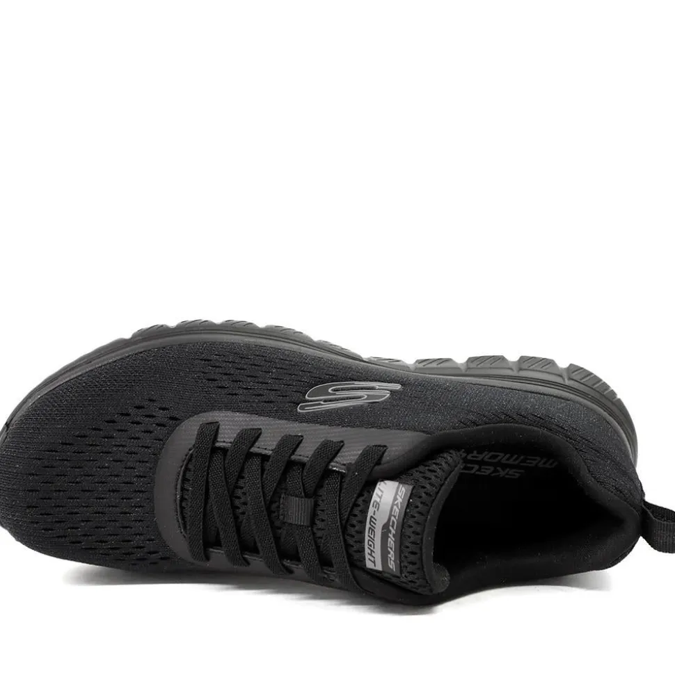 Skechers Summits Bungee Lace Trainers - Black