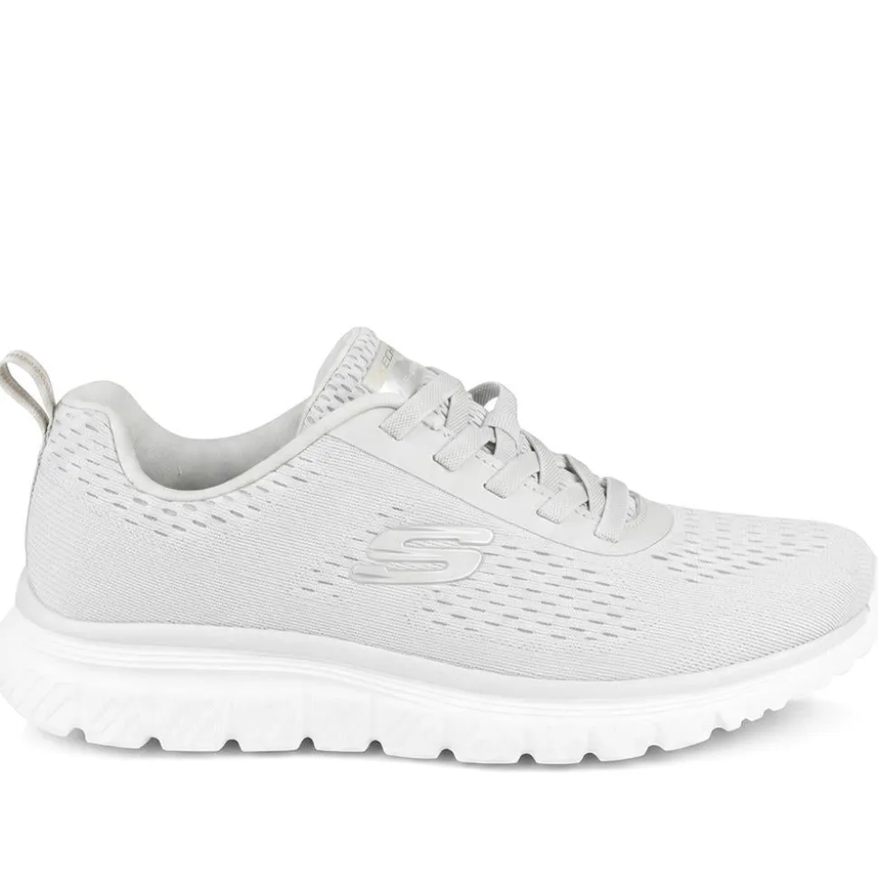 Skechers Summits Bungee Lace Trainers - Light Grey