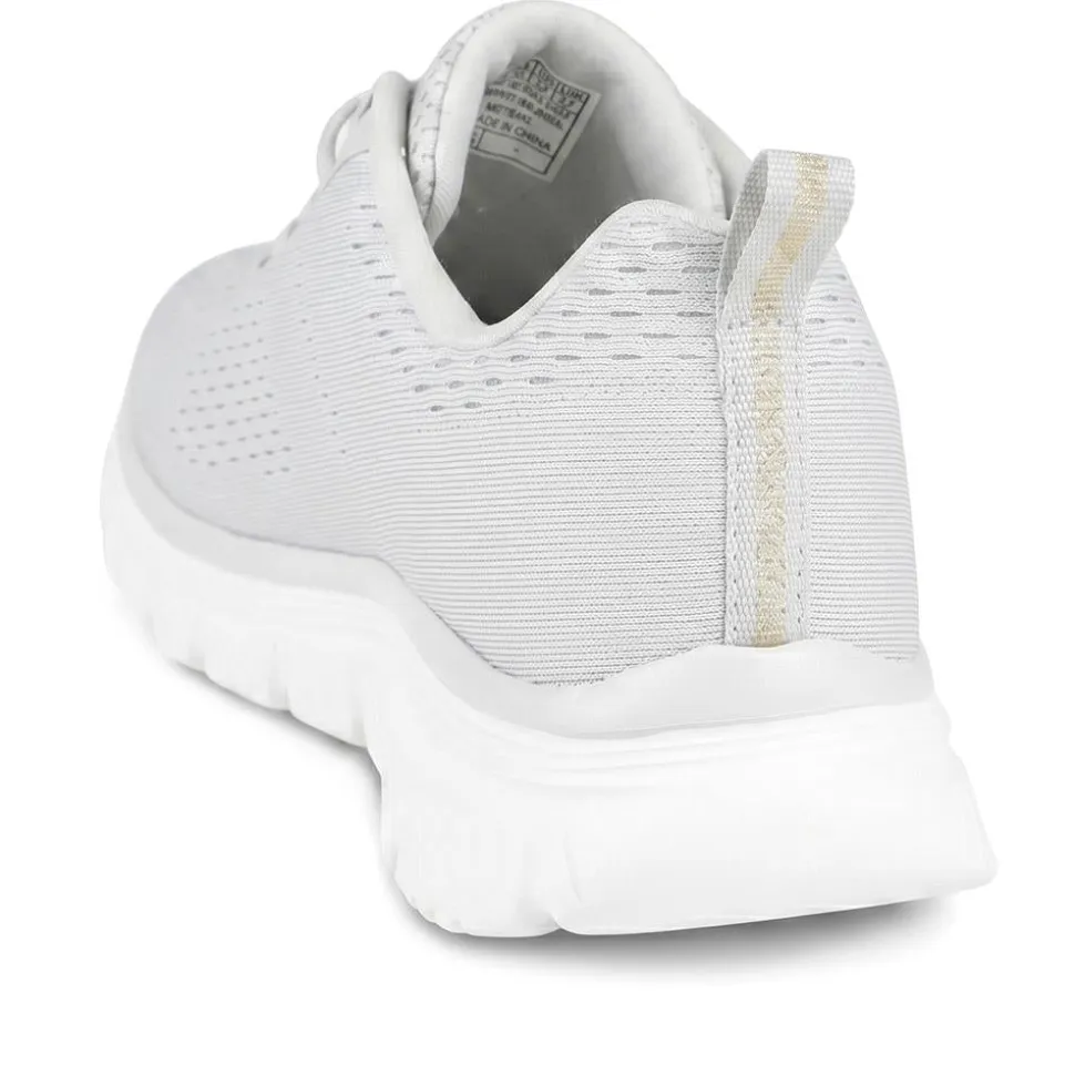 Skechers Summits Bungee Lace Trainers - Light Grey