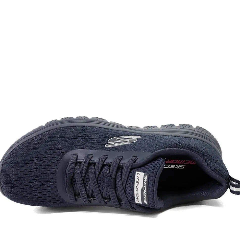 Skechers Summits Bungee Lace Trainers - Navy