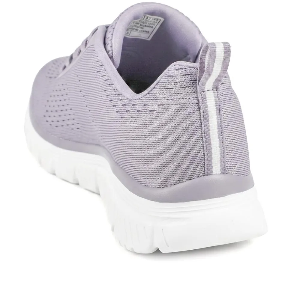 Skechers Summits Bungee Lace Trainers - Purple