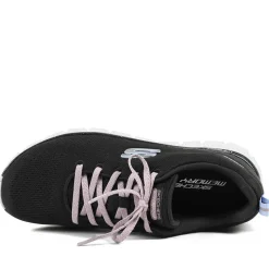 Skechers Track Lace Up Waterproof Trainers - Black