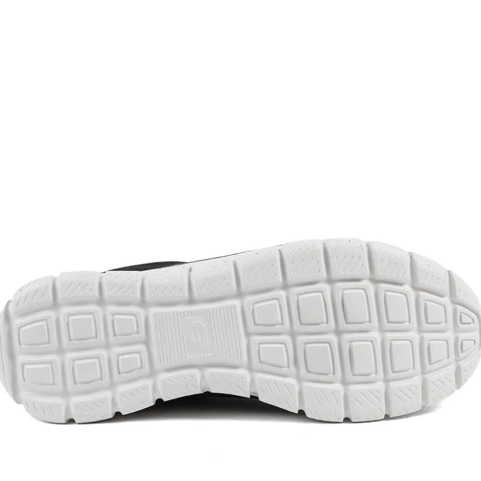 Skechers Track Lace Up Waterproof Trainers - Black