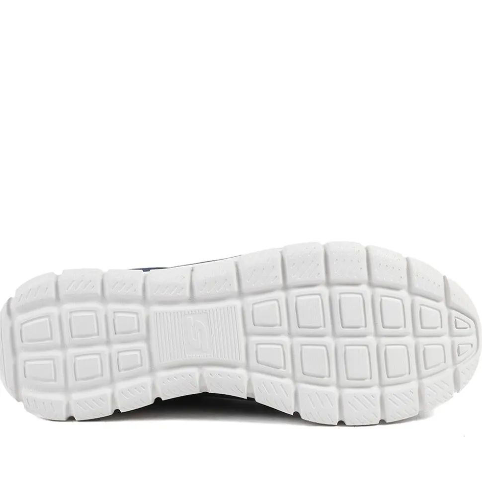 Skechers Track Lace Up Waterproof Trainers - Navy