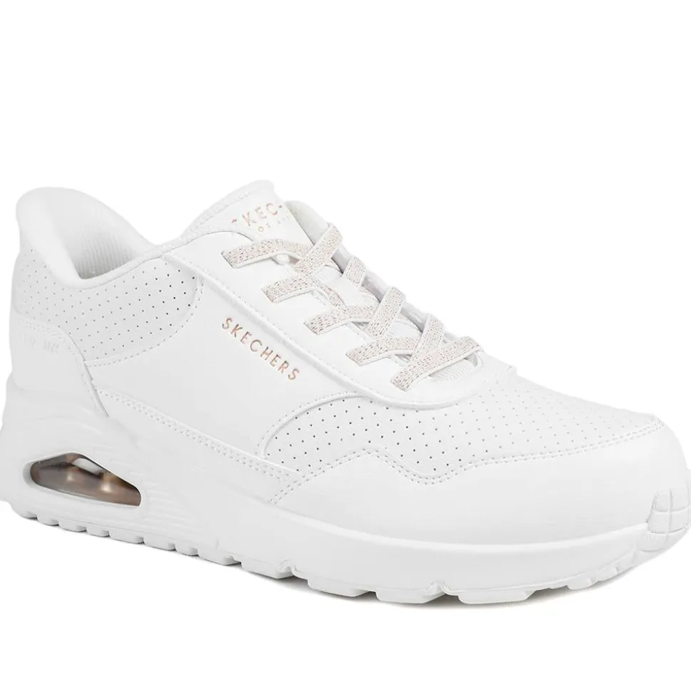 Skechers UNO Banksia Luxe Trainers - White