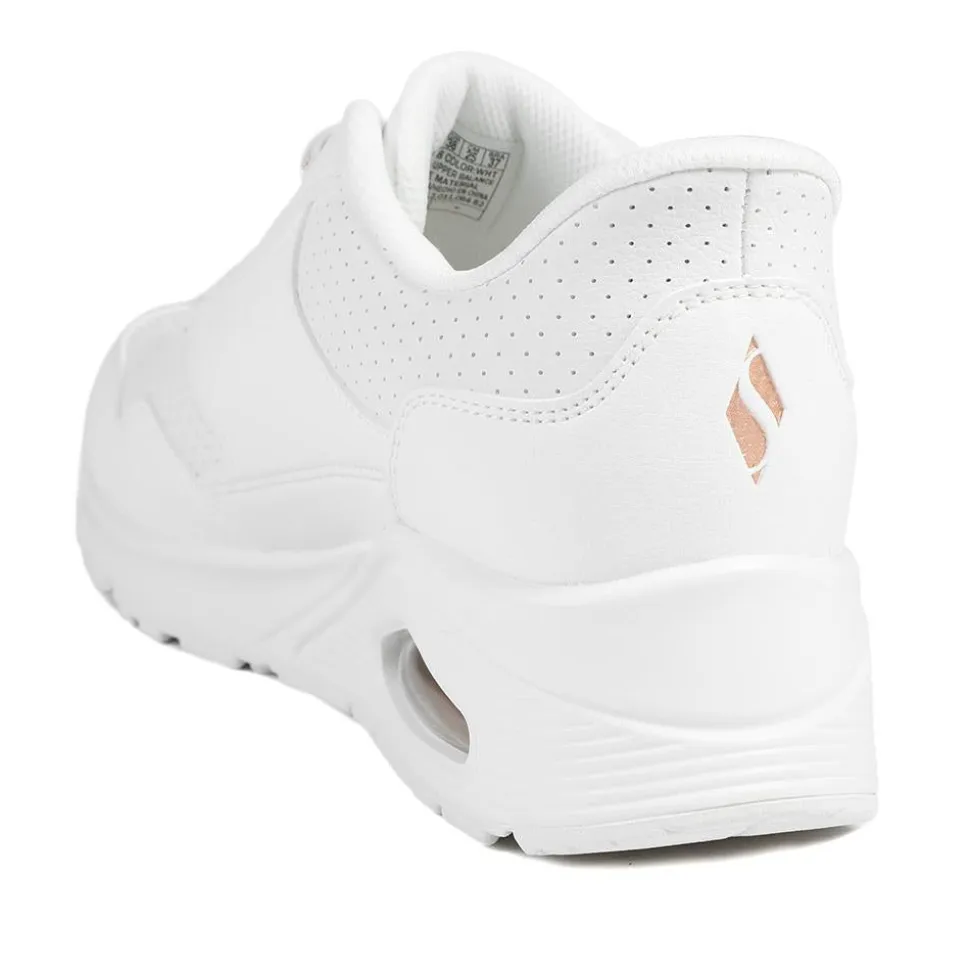 Skechers UNO Banksia Luxe Trainers - White