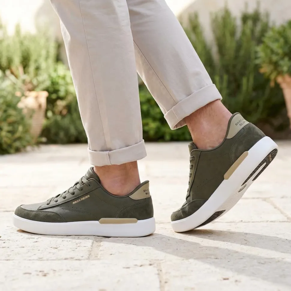 Skechers Verloma Radical Slip In Trainers - Olive