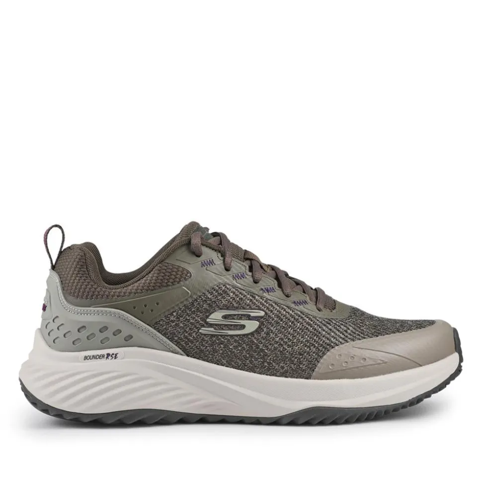 Skechers Wide Fit Bounder RSE - Hazlet - Taupe