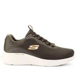 Skechers – Wide Fit SKECH-LITE PRO Trainers. - Olive
