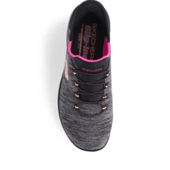 Skechers Wide Fit Slip-ins: Summits Trainers - Black