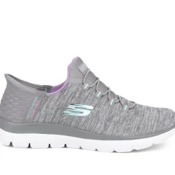 Skechers Wide Fit Slip-ins: Summits Trainers - Grey