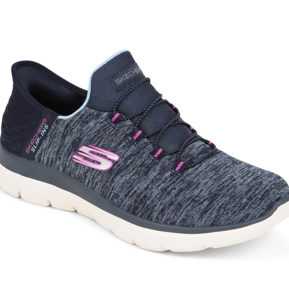 Skechers Wide Fit Slip-ins: Summits Trainers - Navy