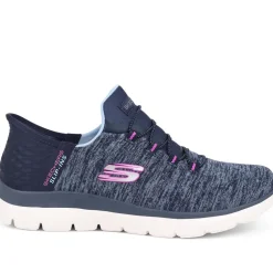 Skechers Wide Fit Slip-ins: Summits Trainers - Navy