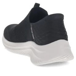 Skechers Wide Fit Slip-ins: Ultra Flex Trainers - Black-White